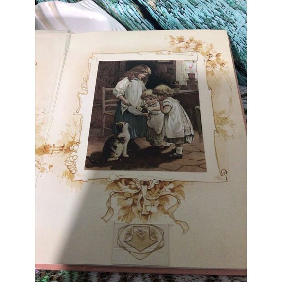 Vintage 1985 Victorian Moving Pictures Book By Ernest Nister Action Surprises Hi - Picture 5 of 15